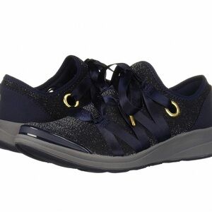 Bzees Navy Sparkle Sneakers